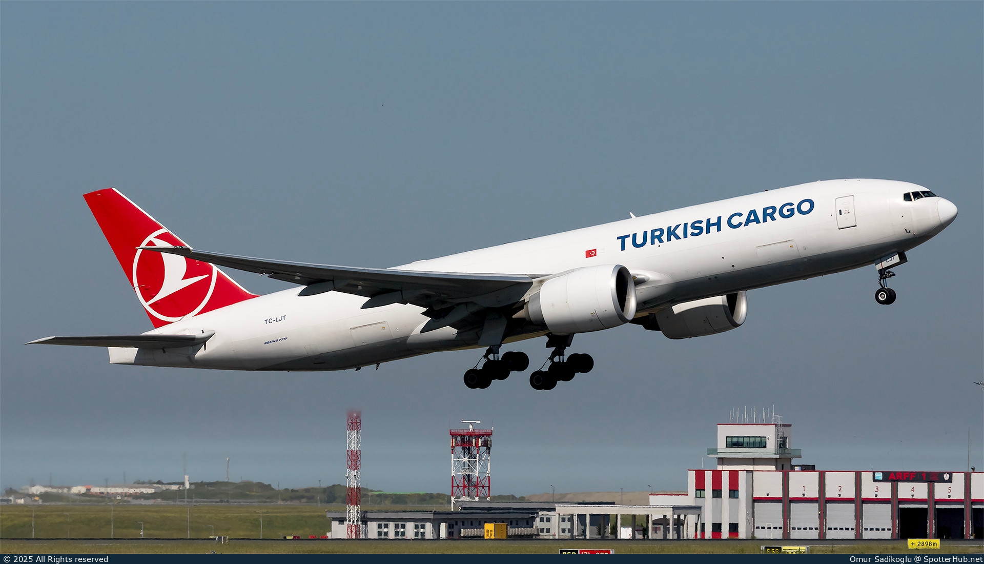 Photo of TC-LJT - Boeing 777-F operated by Turkish Airlines Cargo