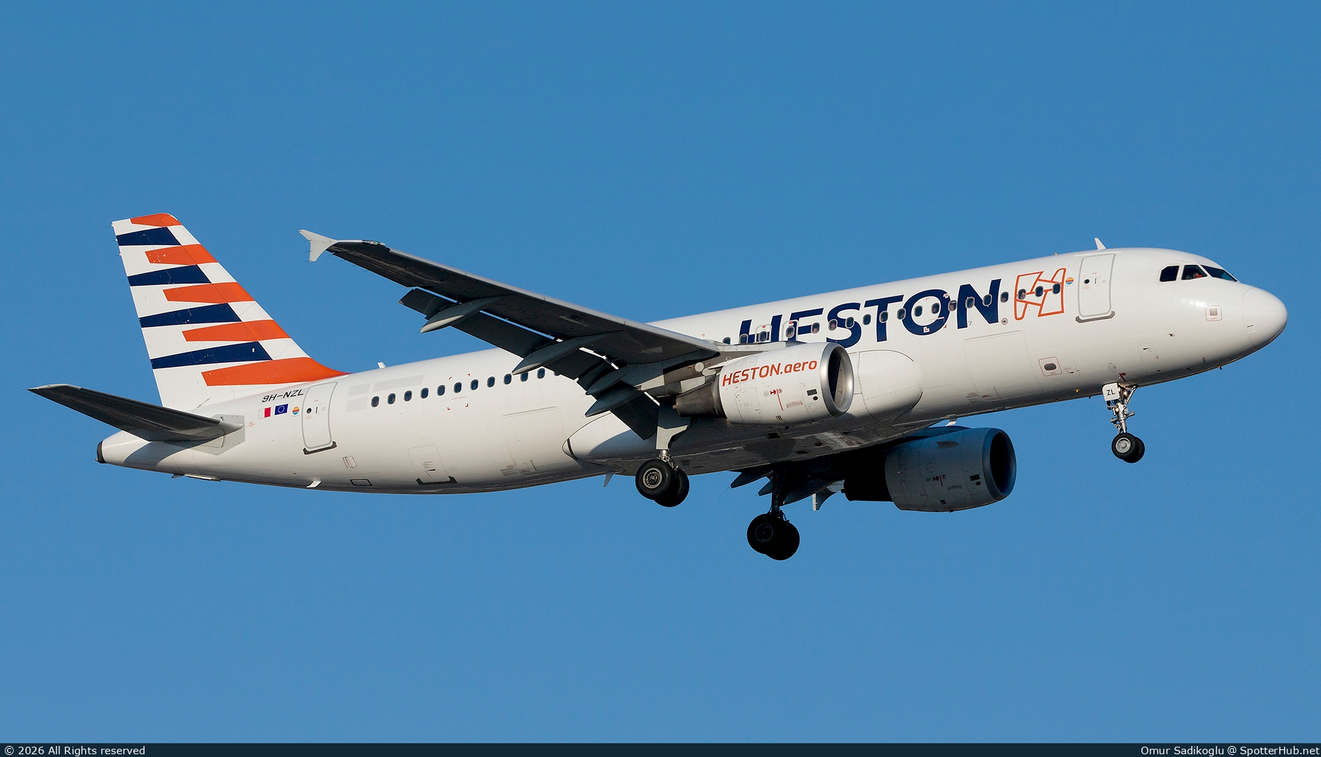 Photo of 9H-NZL - Airbus A320-214 operated by Heston Airlines (opb Valletta Airlines)