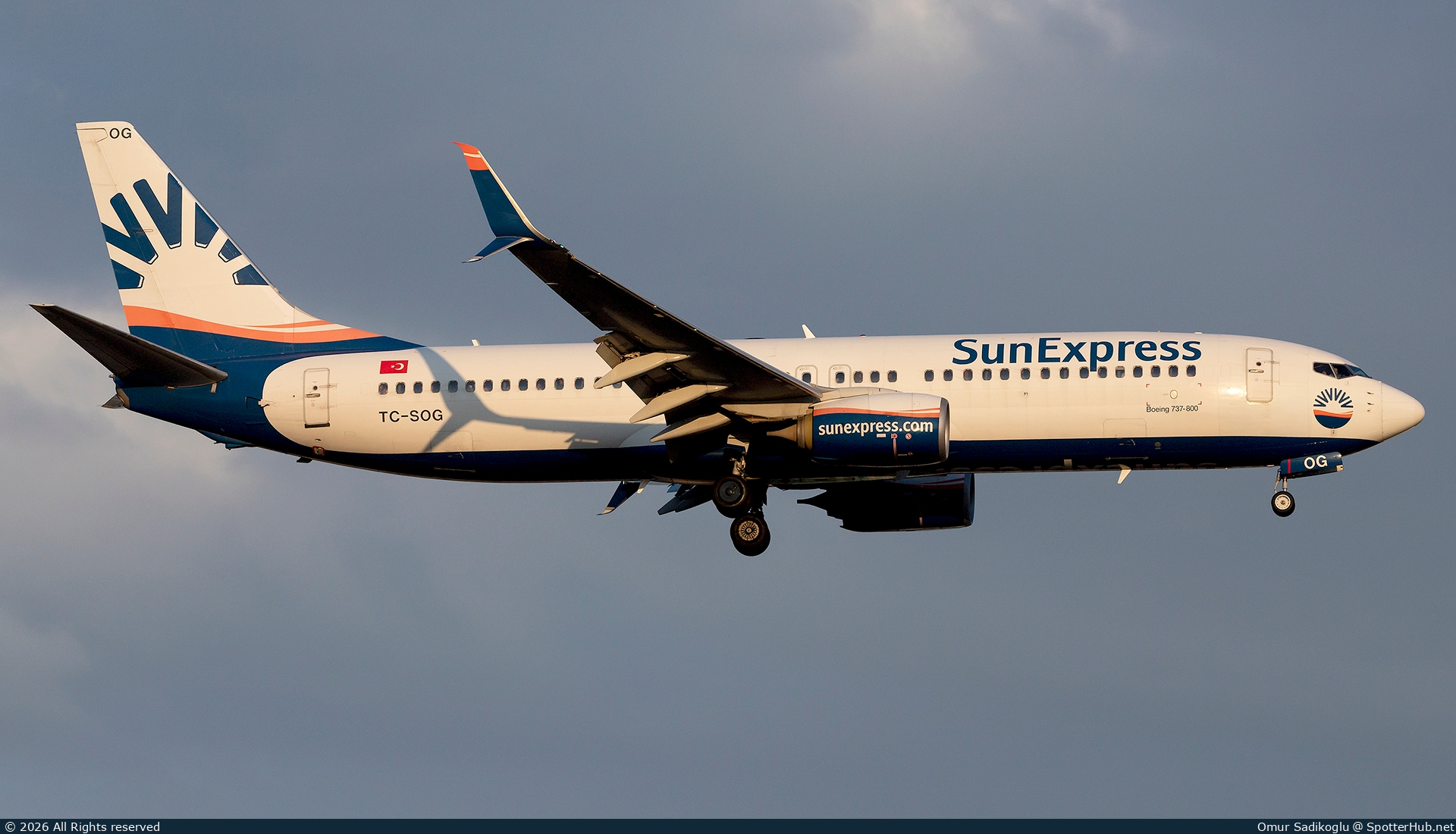 Photo of TC-SOG - Boeing 737-8HC operated by SunExpress