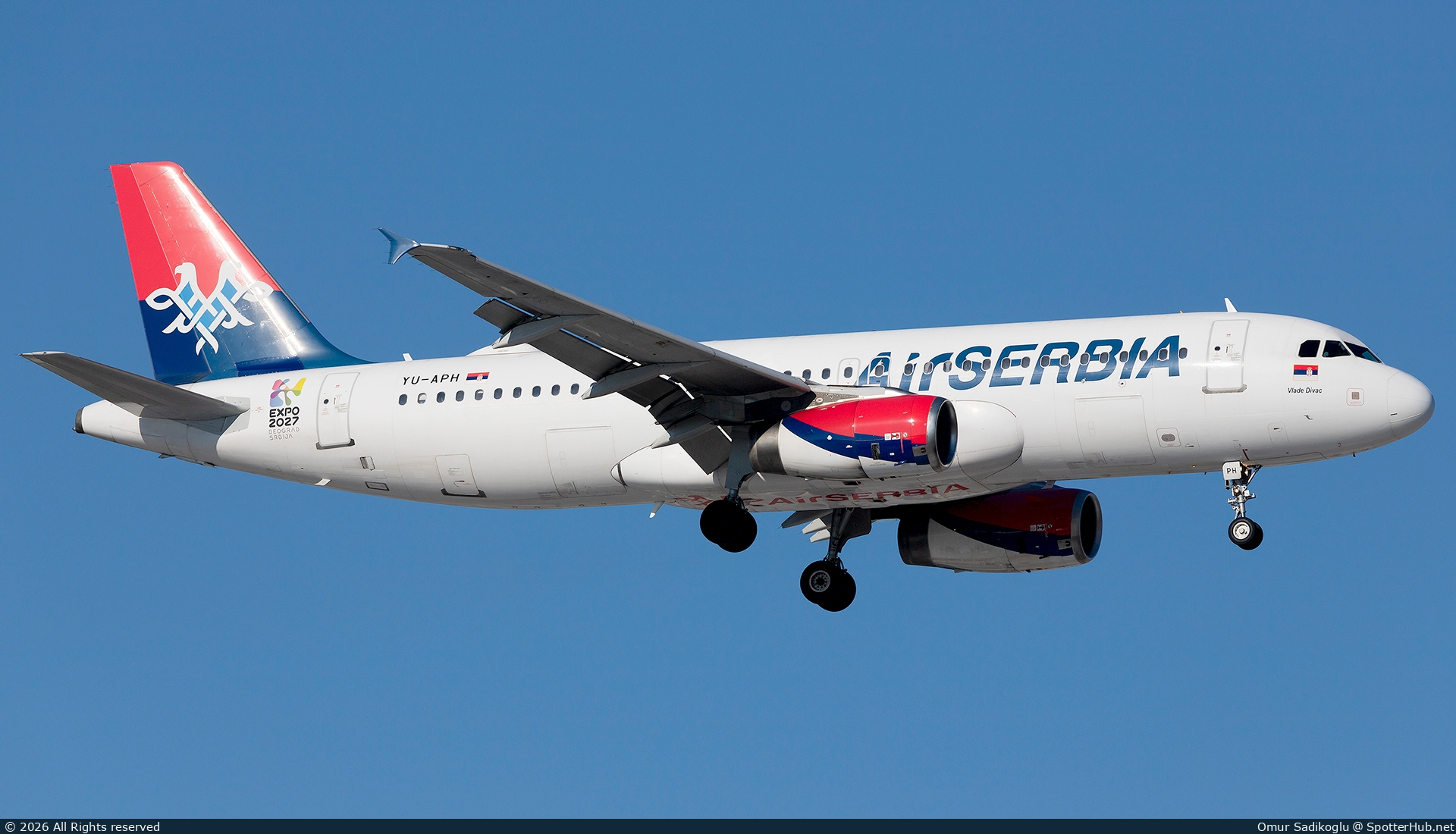 Photo of YU-APH - Airbus A320-232 operated by Air Serbia