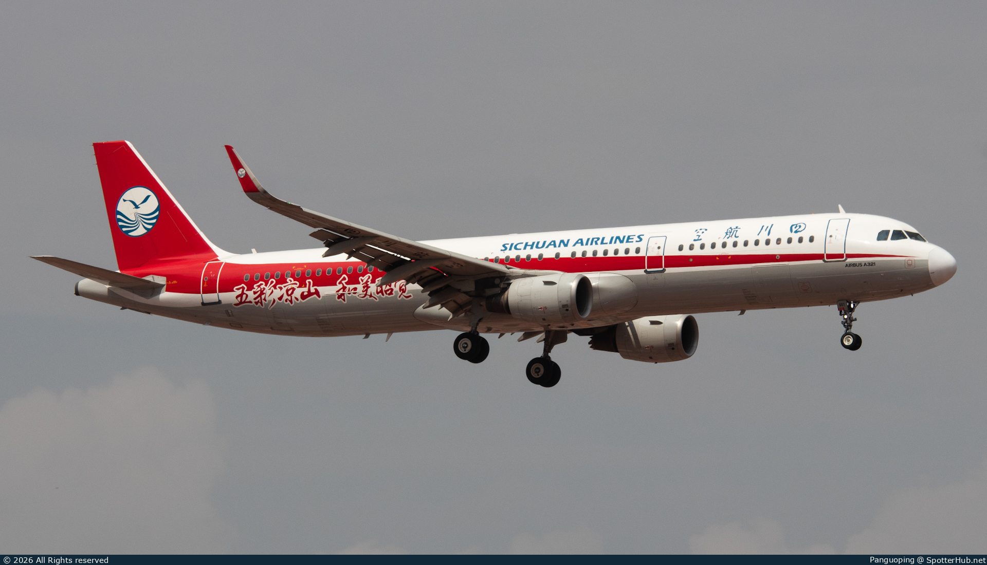 Photo of B-8601 - Airbus A321-211 operated by Sichuan Airlines