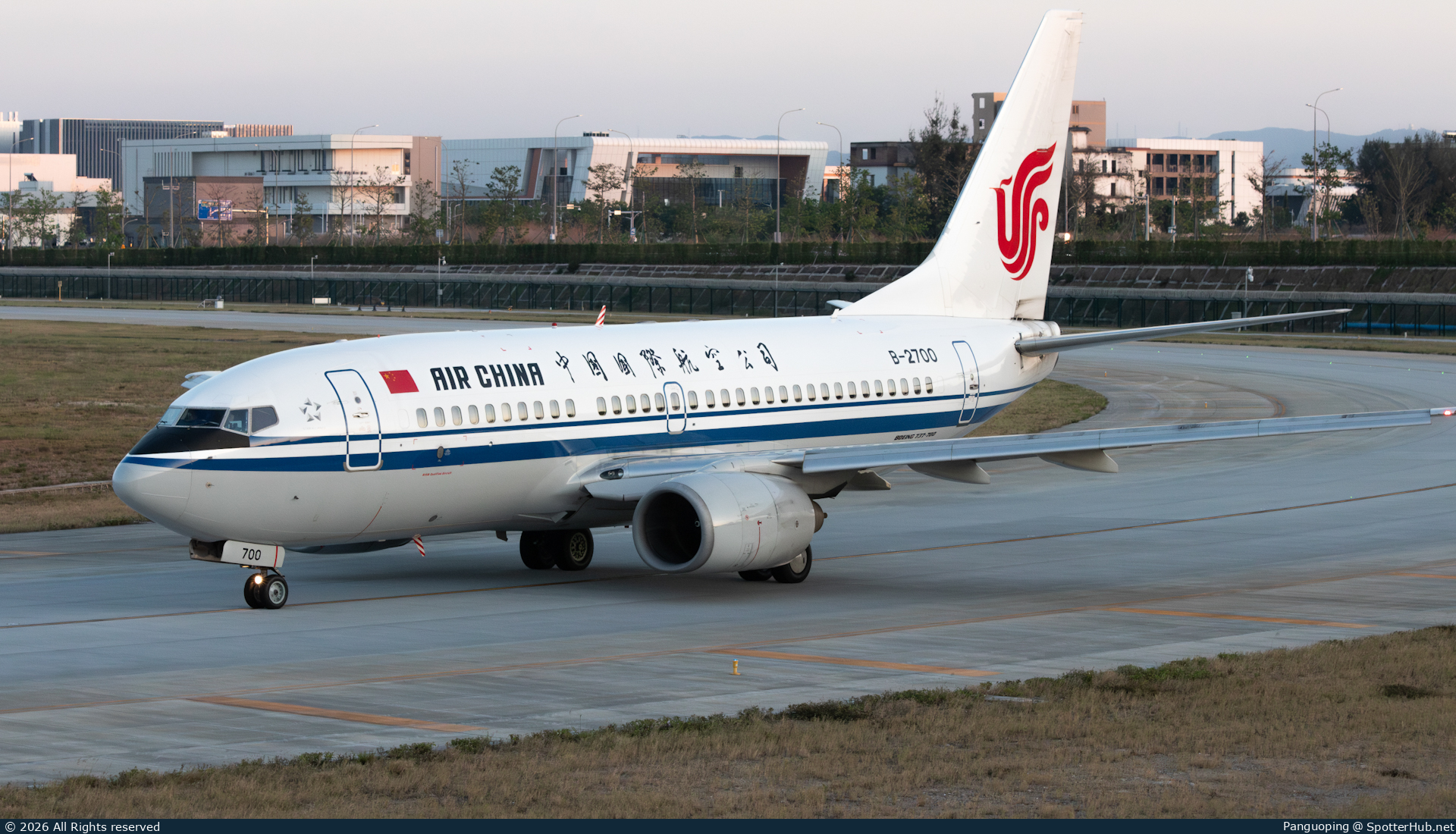 Photo of B-2700 - Boeing 737-79L operated by Air China
