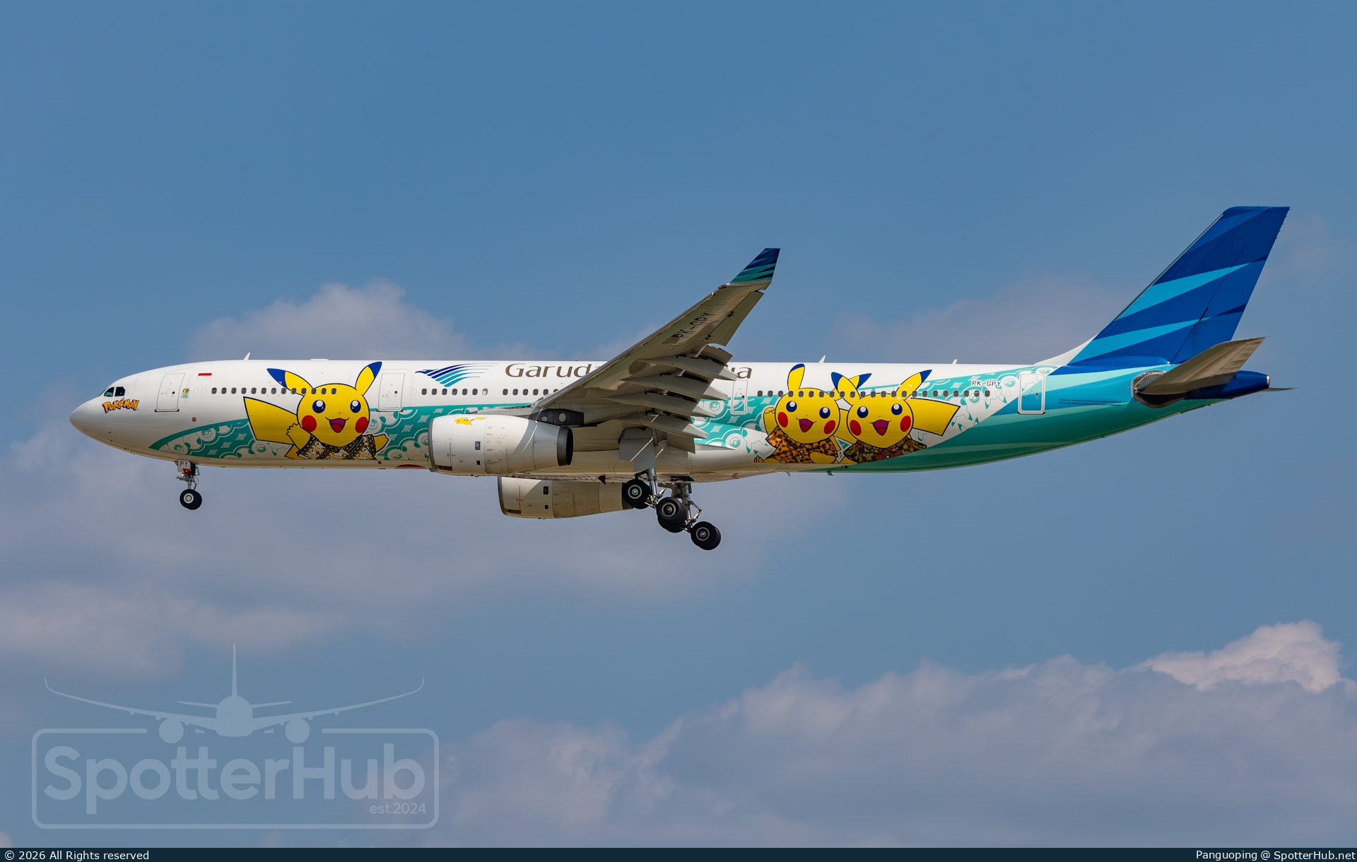 Photo of PK-GPY - Airbus A330-343 operated by Garuda Indonesia