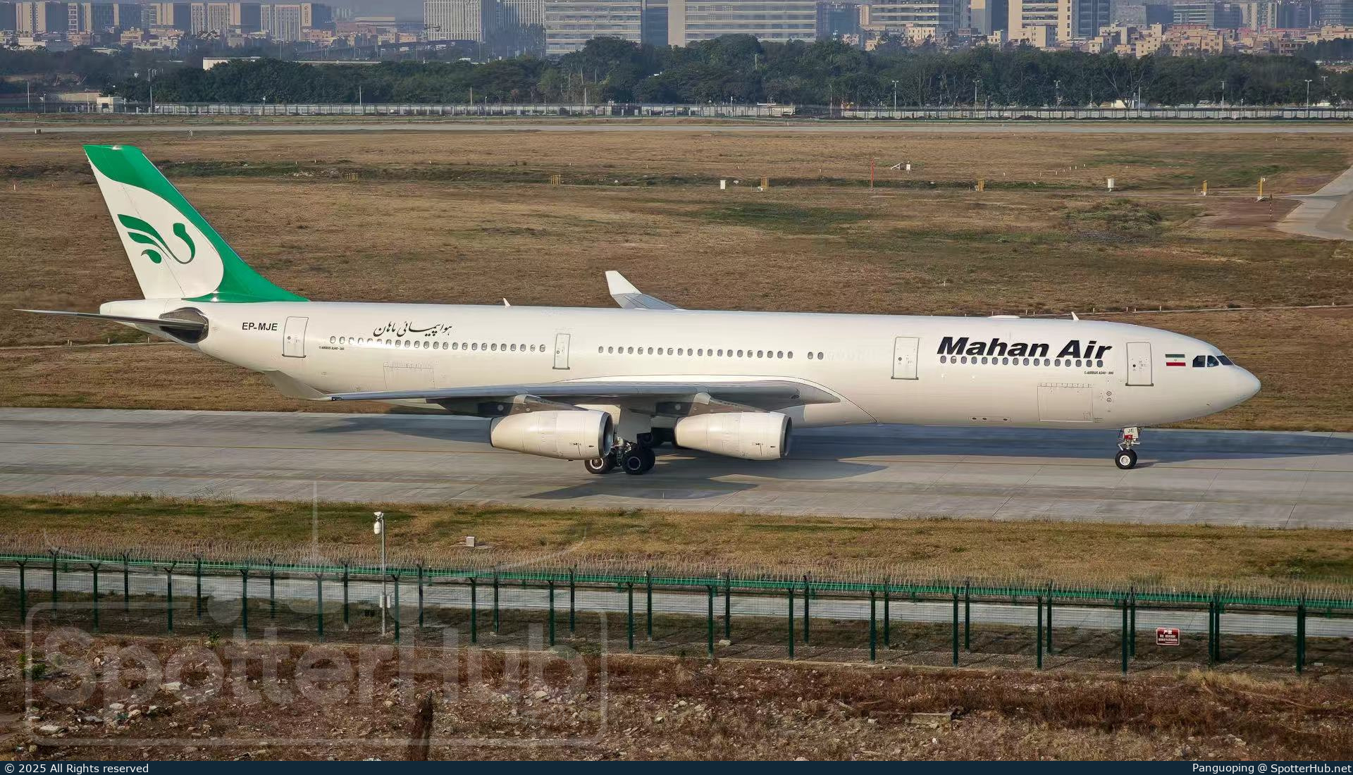 Photo of EP-MJE - Airbus A340-313 operated by Mahan Air