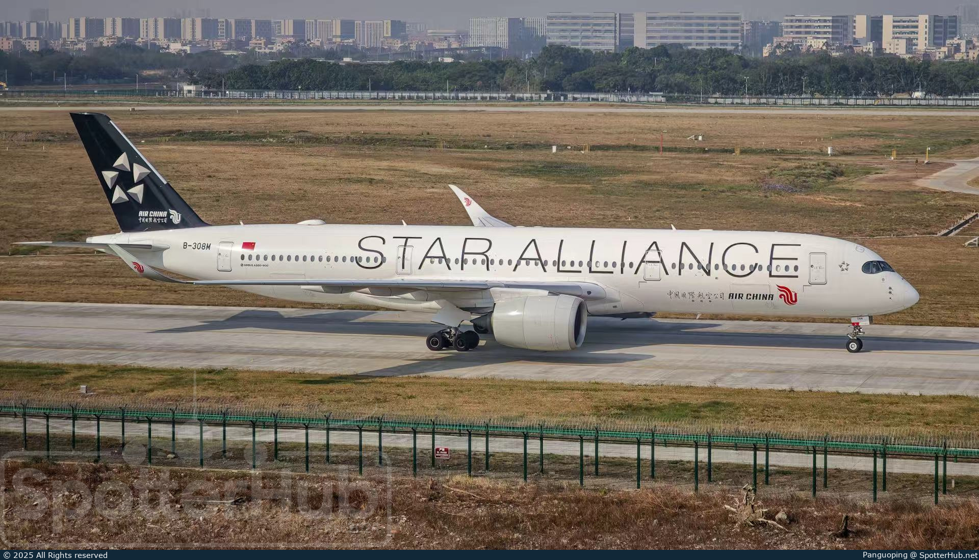 Photo of B-308M - Airbus A350-941 operated by Air China
