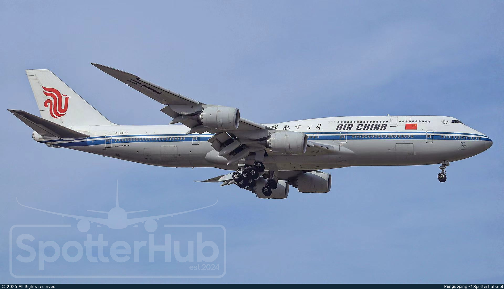 Photo of B-2486 - Boeing 747-89L operated by Air China
