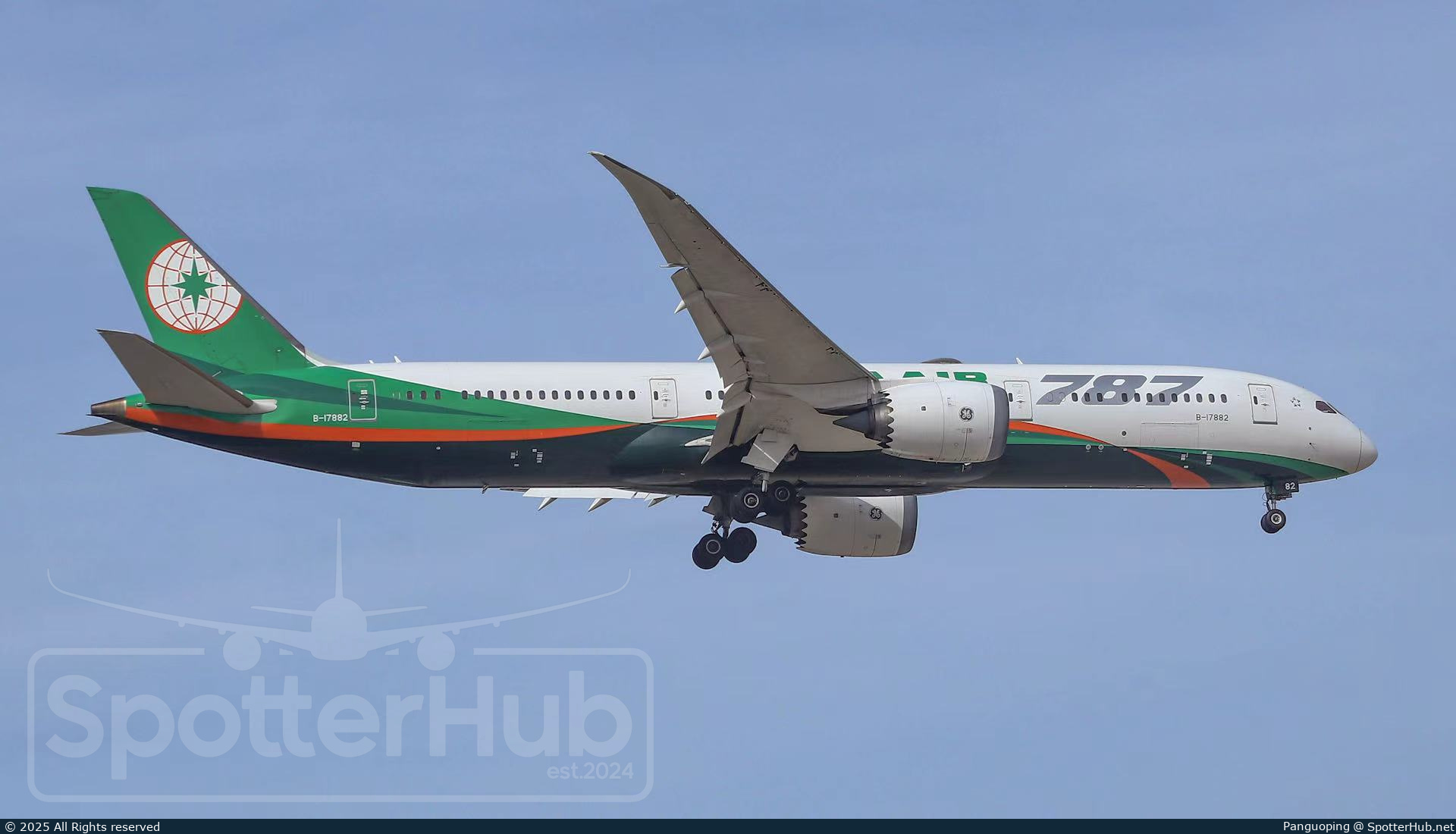 Photo of B-17882 - Boeing 787-9 Dreamliner operated by EVA Air