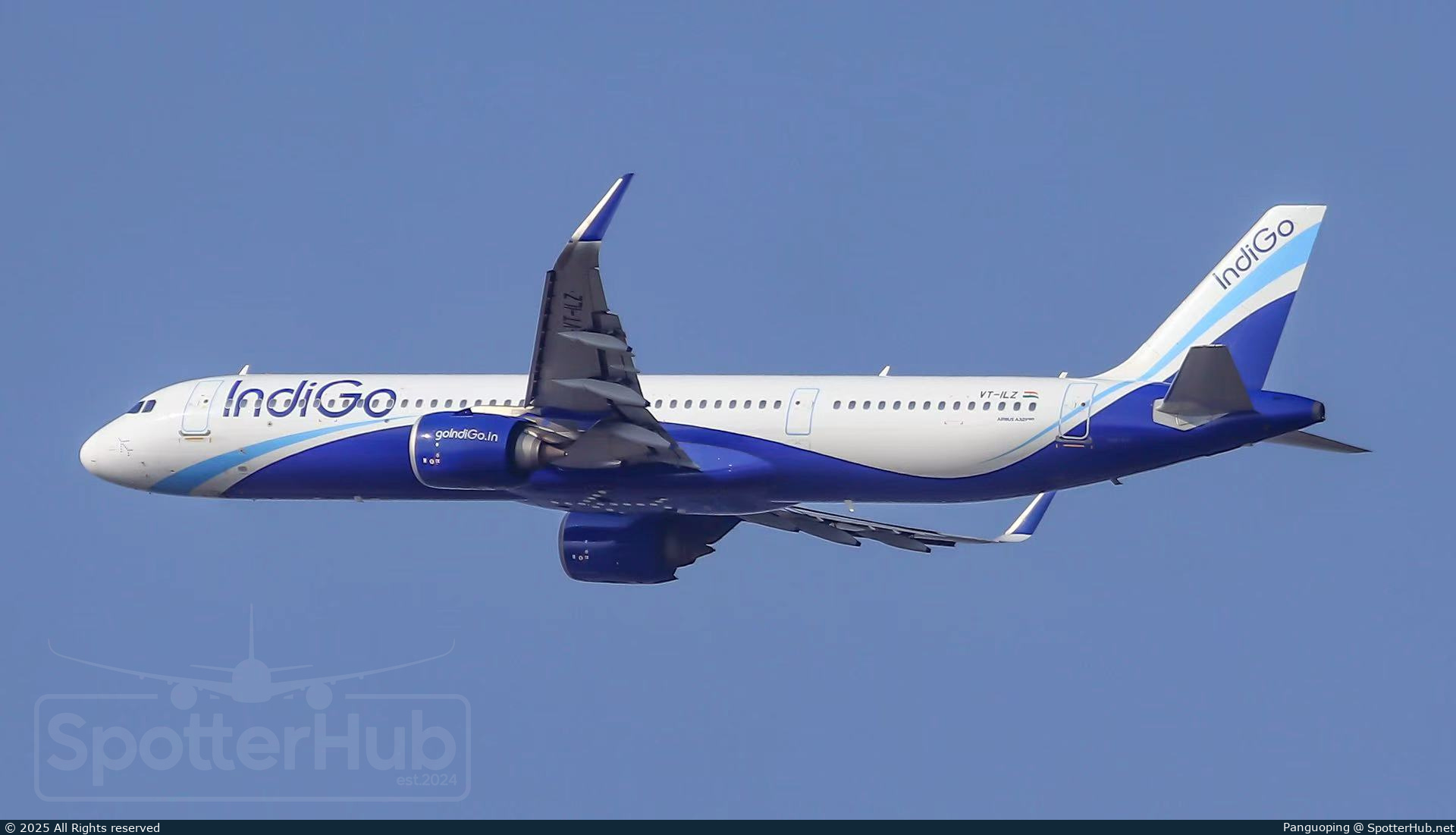 Photo of VT-ILZ - Airbus A321-251NX operated by IndiGo