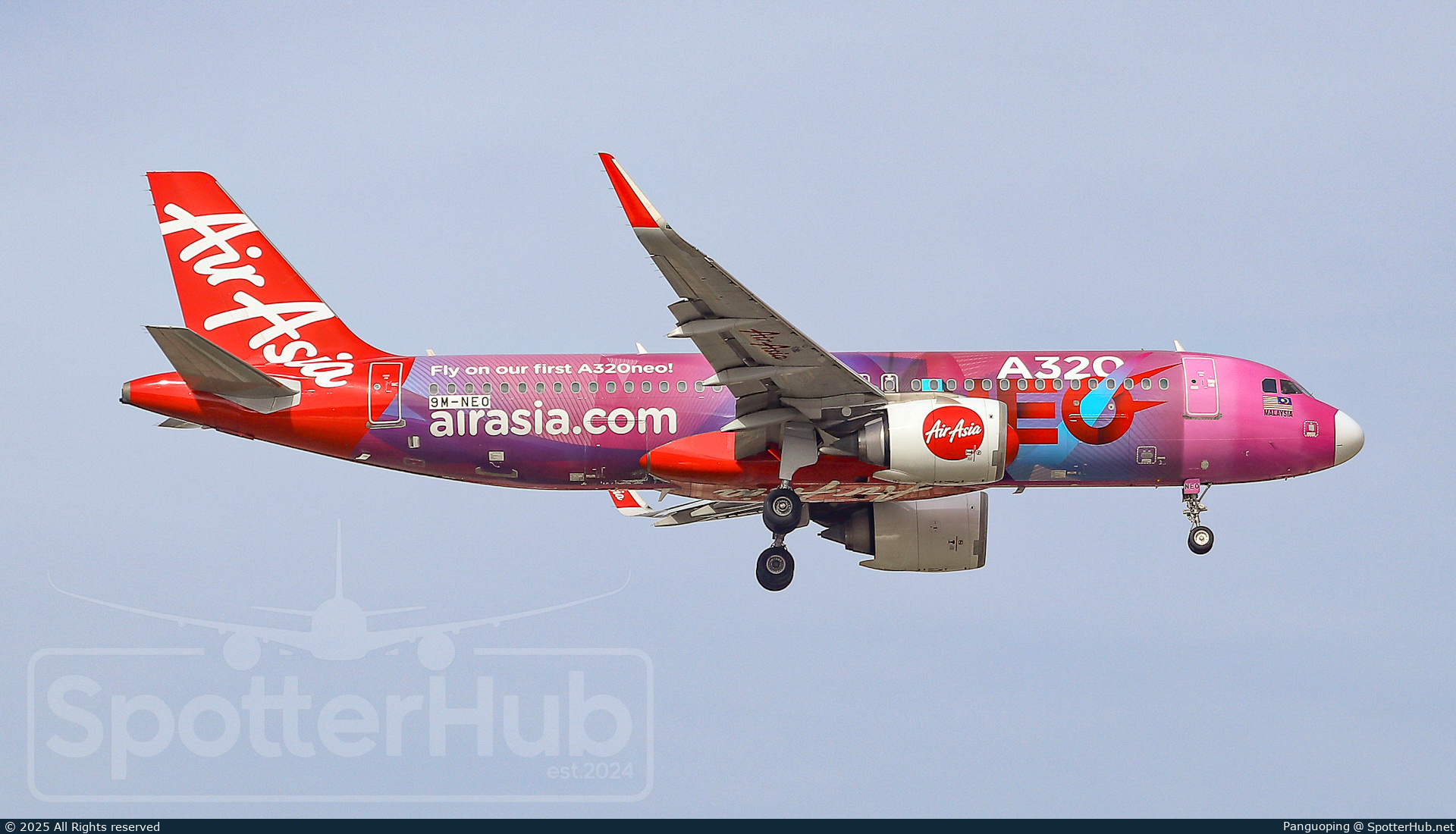 Photo of 9M-NEO - Airbus A320-251N operated by AirAsia
