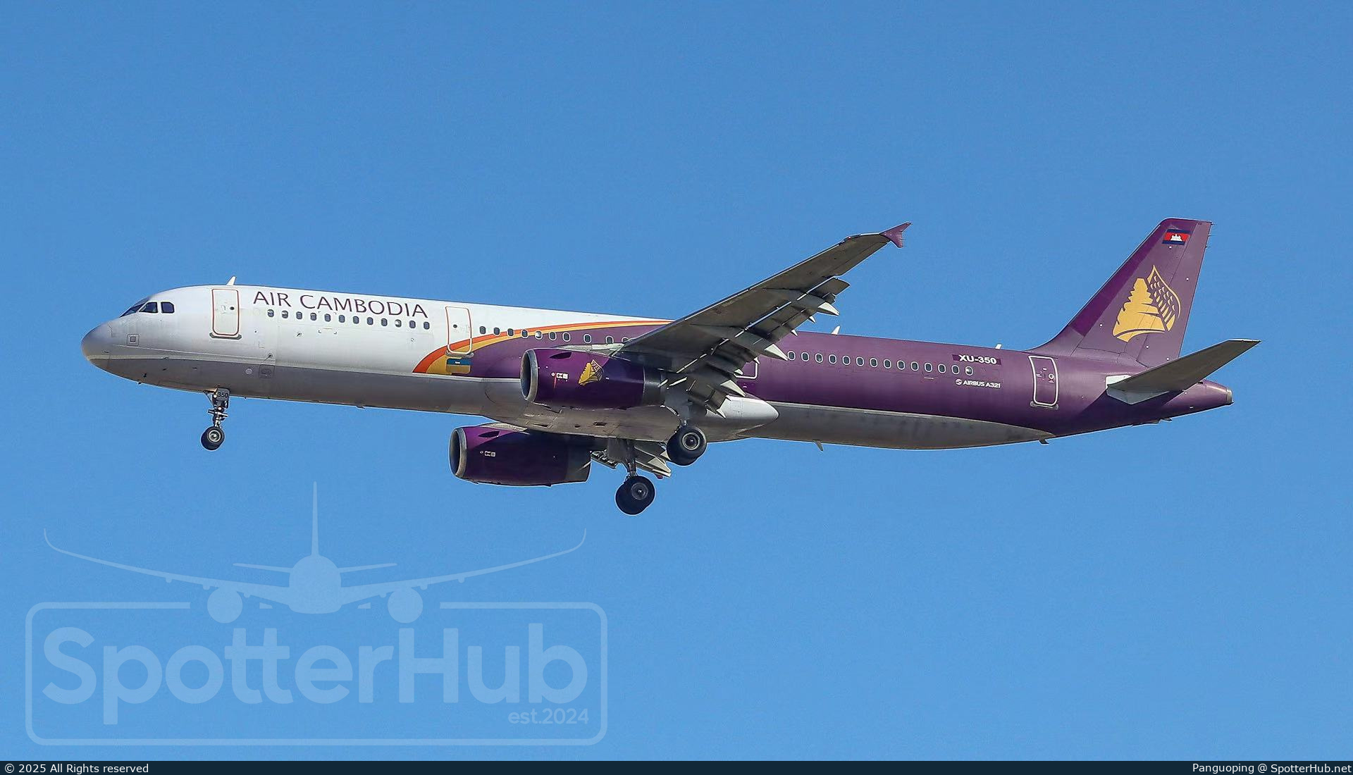 Photo of XU-350 - Airbus A321-231 operated by Air Cambodia