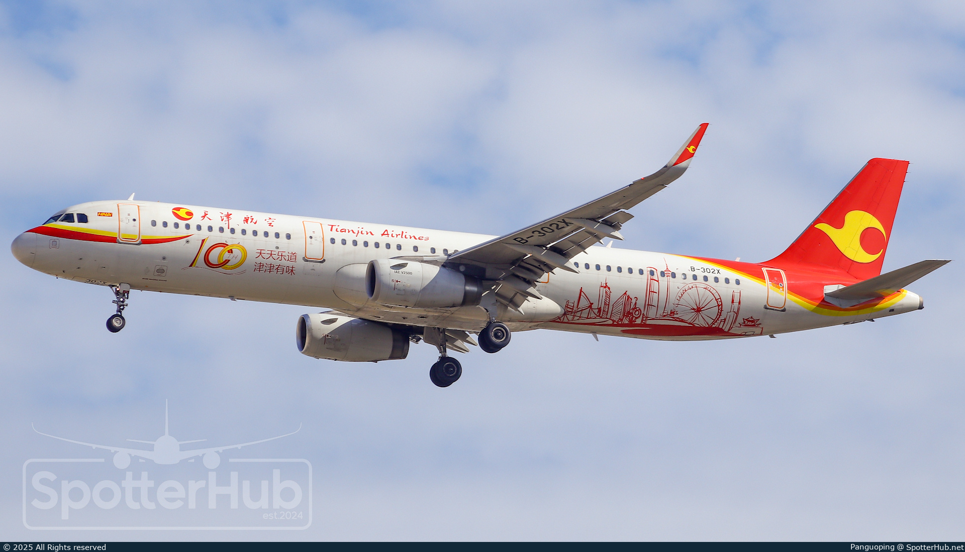 Photo of B-302X - Airbus A321-231 operated by Tianjin Airlines