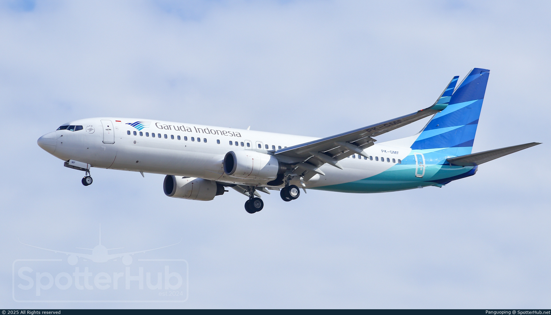 Photo of PK-GMF - Boeing 737-8U3 operated by Garuda Indonesia