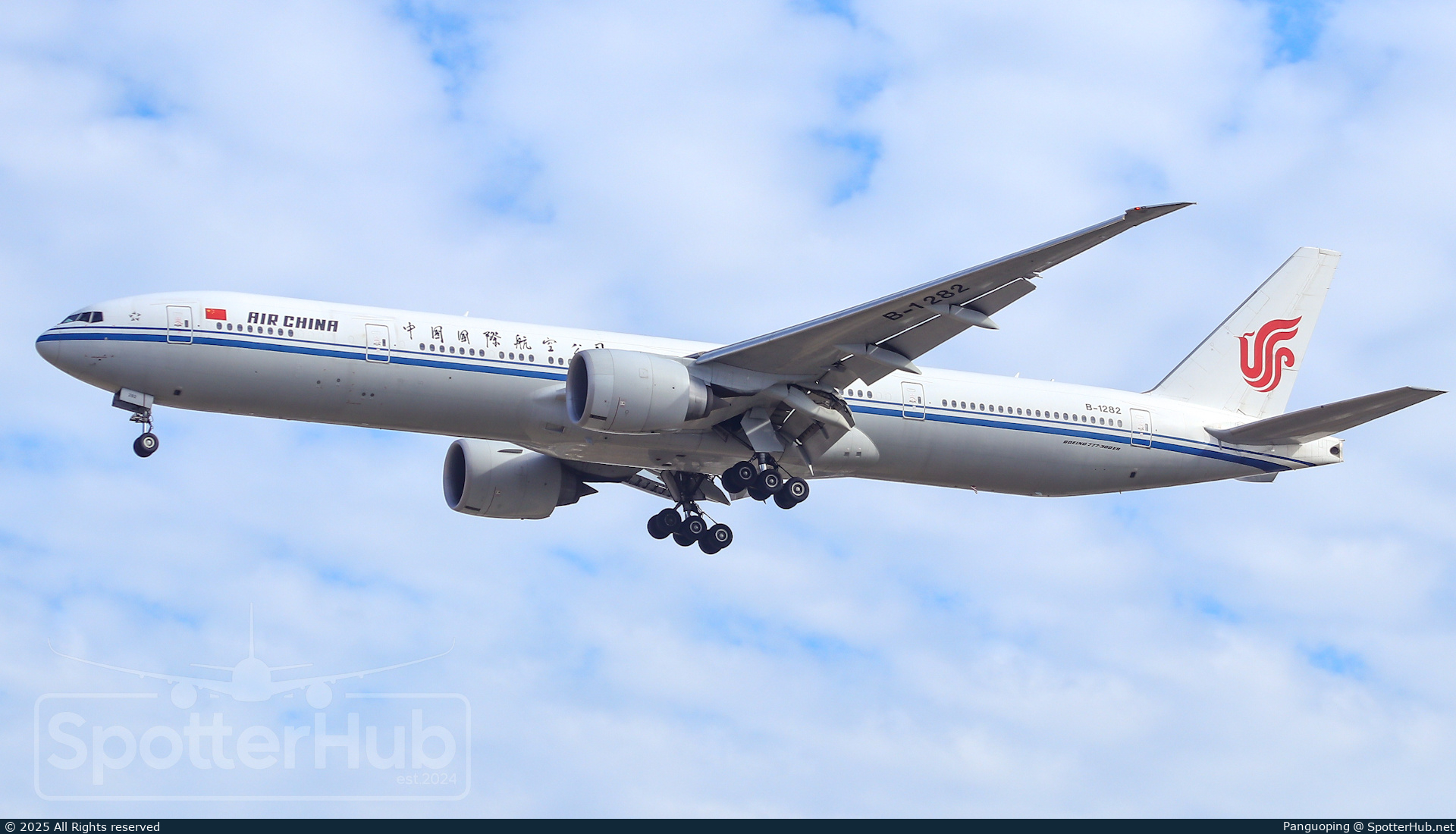 Photo of B-1282 - Boeing 777-39L(ER) operated by Air China