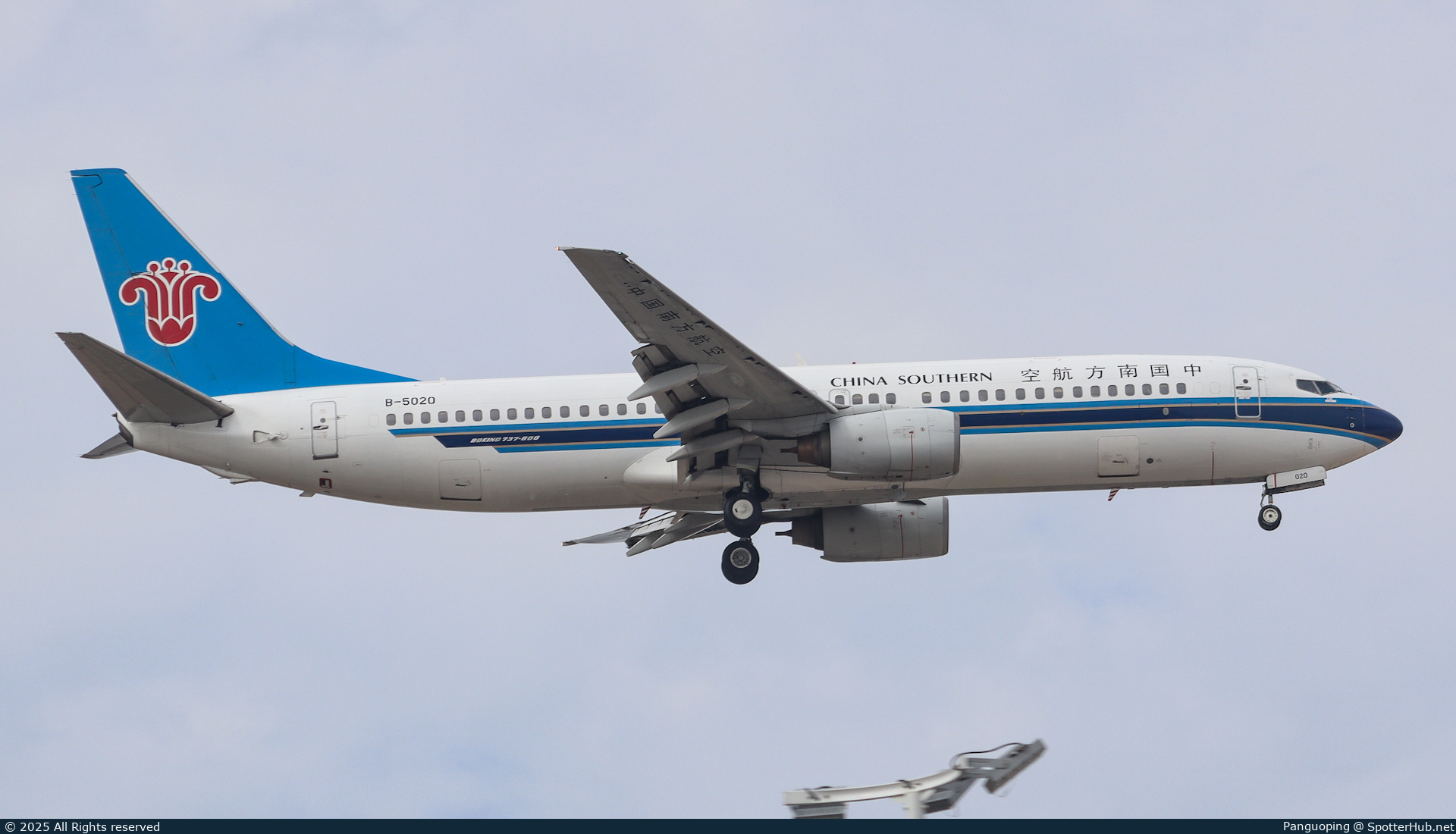Photo of B-5020 - Boeing 737-81B operated by China Southern Airlines
