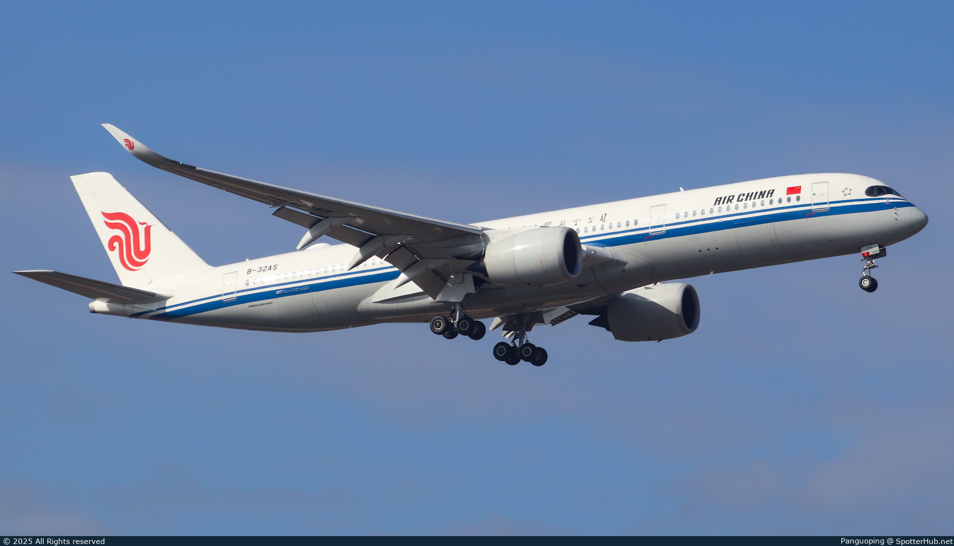 Photo of B-32AS - Airbus A350-941 operated by Air China