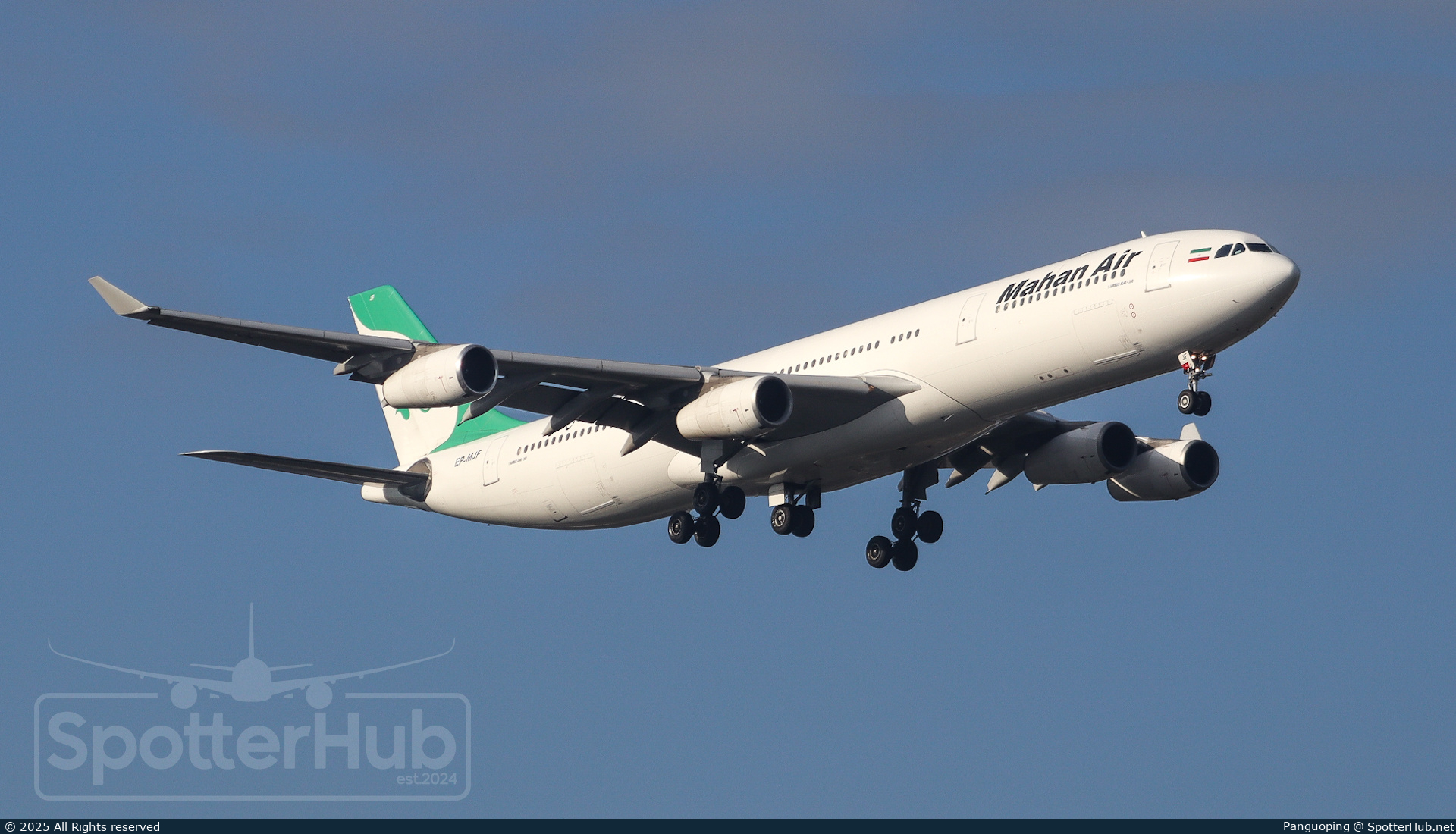 Photo of EP-MJF - Airbus A340-313 operated by Mahan Air