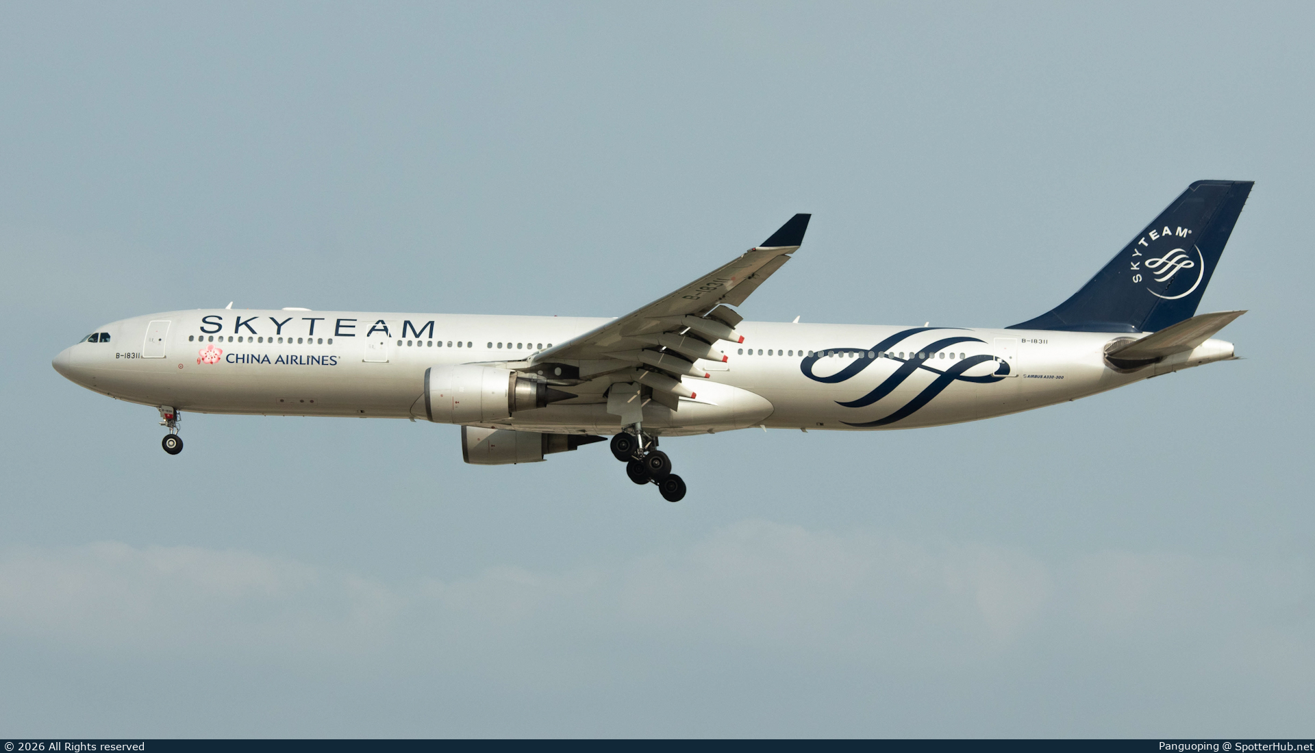 Photo of B-18311 - Airbus A330-302 operated by China Airlines