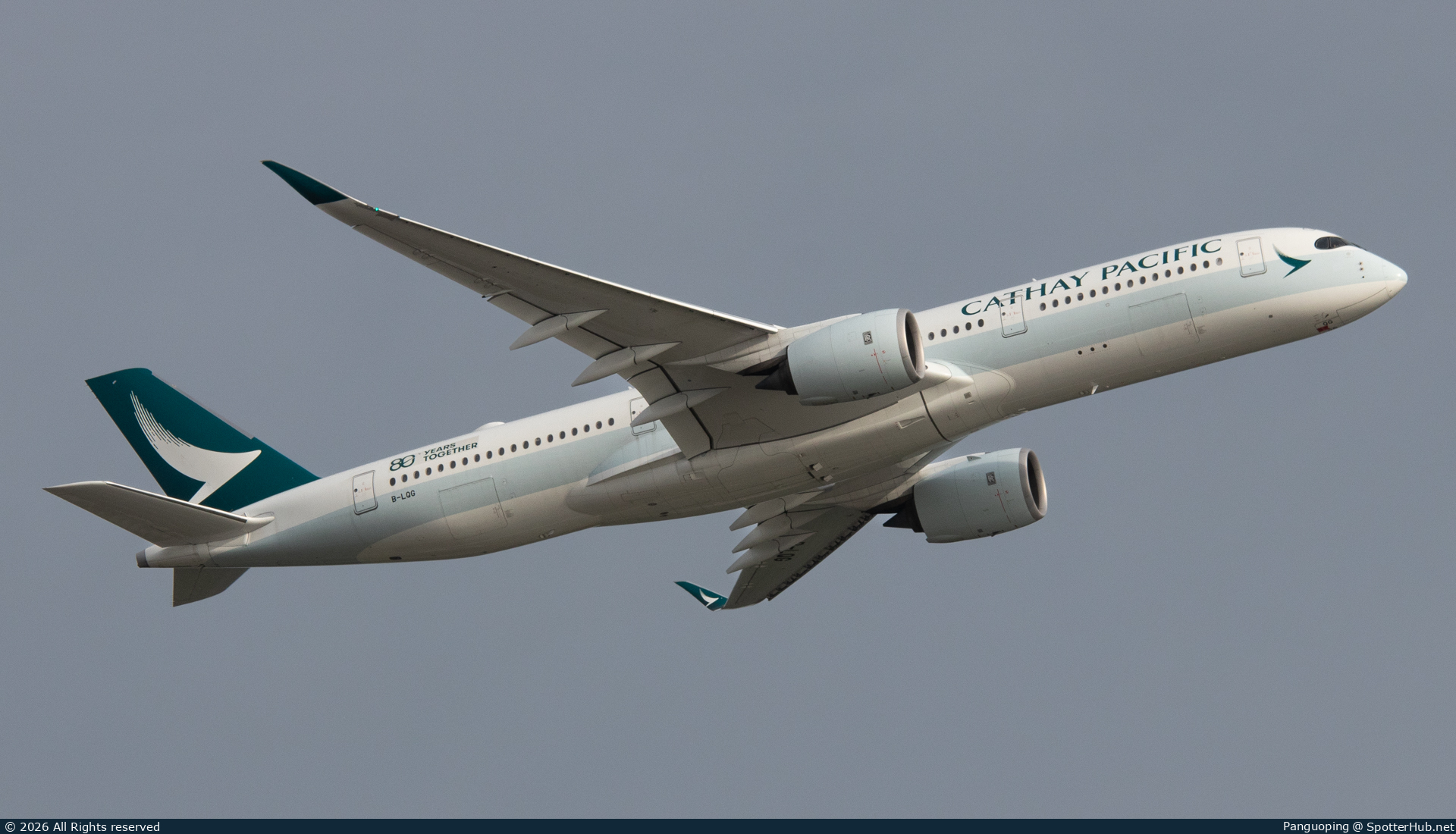 Photo of B-LQG - Airbus A350-941 operated by Cathay Pacific Airways