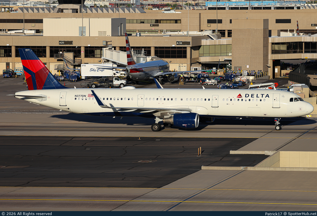 Photo of N377DN - Airbus A321-211 operated by Delta Air Lines