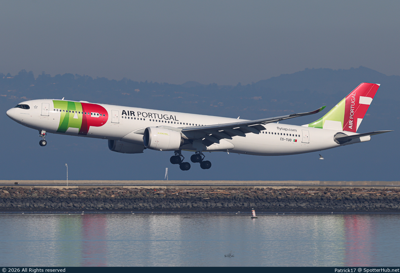 Photo of CS-TUO - Airbus A330-941 operated by TAP Air Portugal