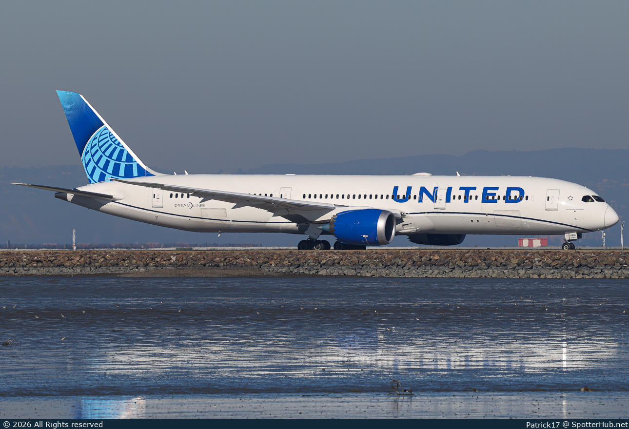Photo of N29991 - Boeing 787-9 Dreamliner operated by United Airlines