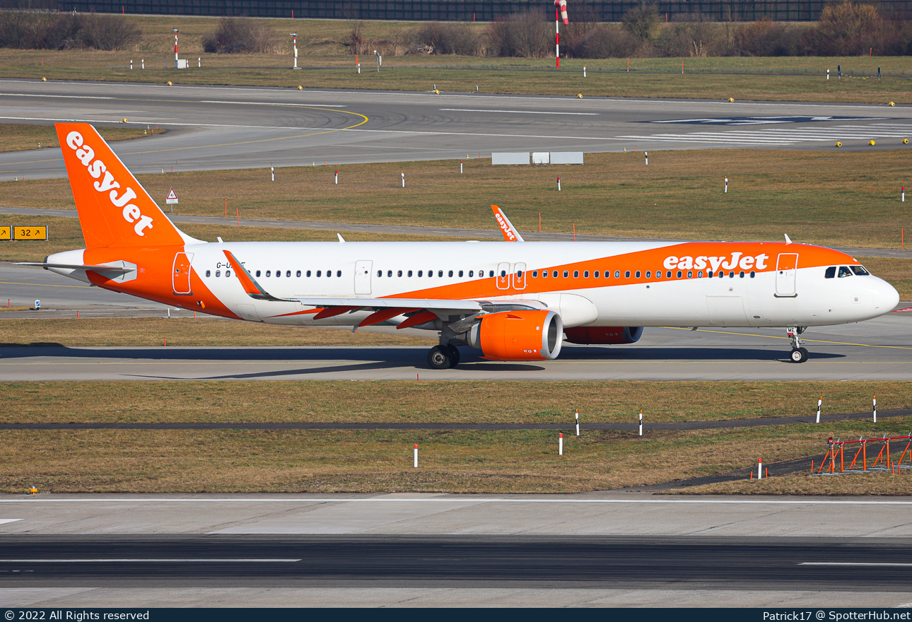 Photo of G-UZME - Airbus A321-251NX operated by easyJet