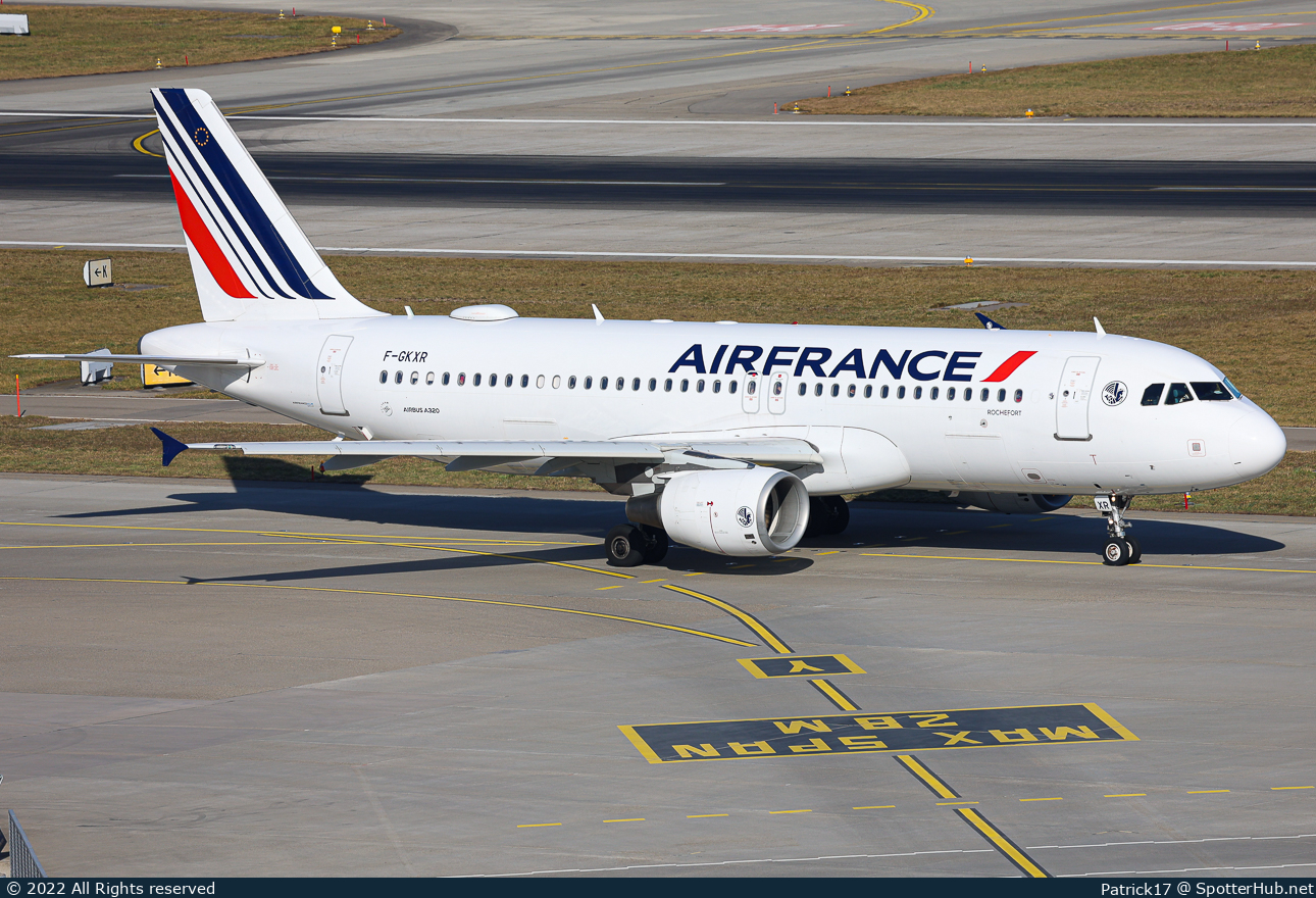 Photo of F-GKXR - Airbus A320-214 operated by Air France