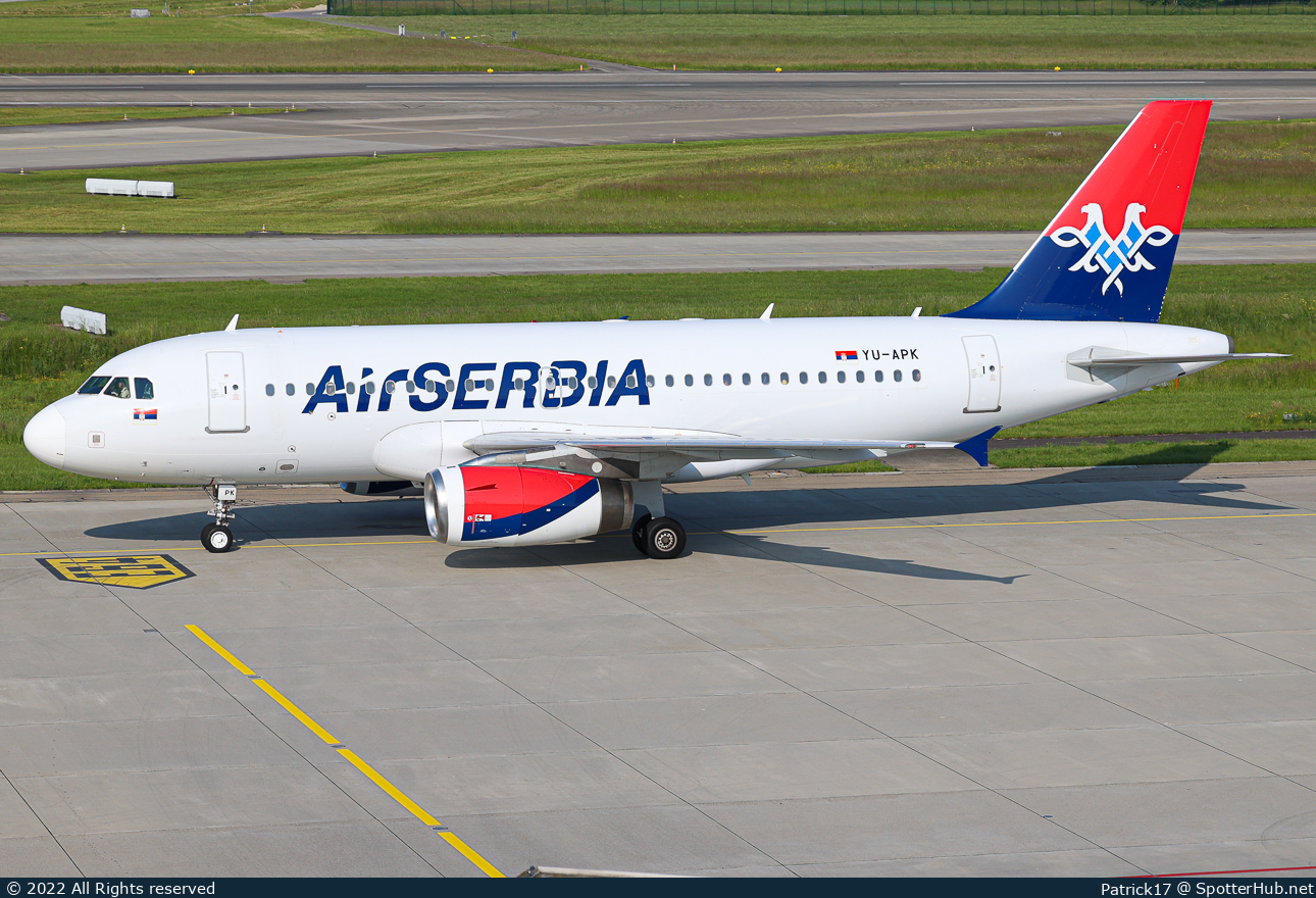 Photo of YU-APK - Airbus A319-132 operated by Air Serbia