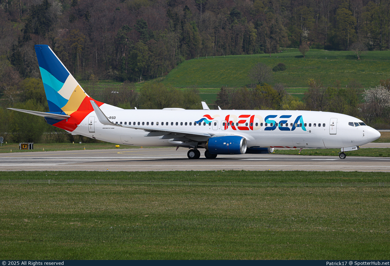 Photo of SU-RSD - Boeing 737-8EH operated by Red Sea Airlines
