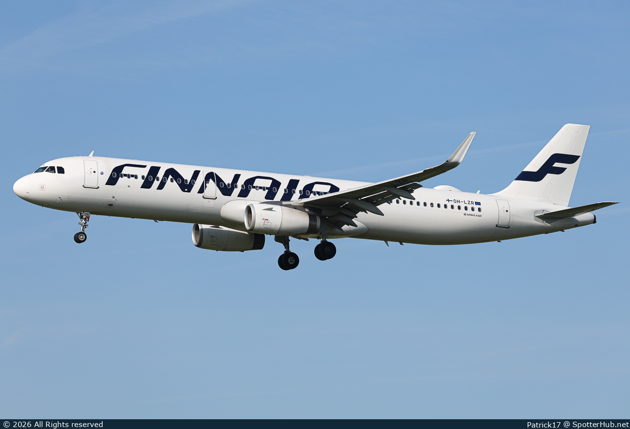 Photo of OH-LZR - Airbus A321-231 operated by Finnair