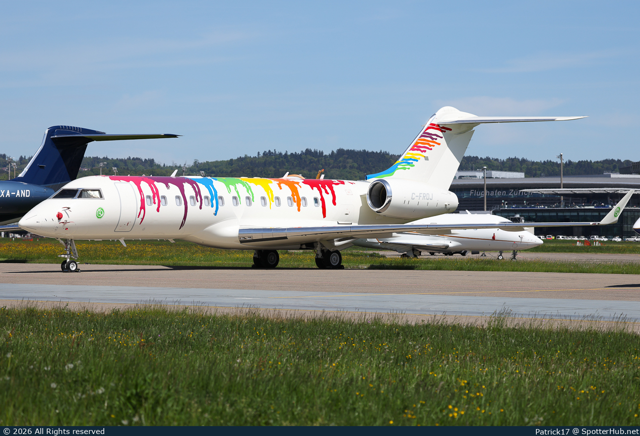 Photo of C-FROJ - Bombardier Global Express operated by Execaire