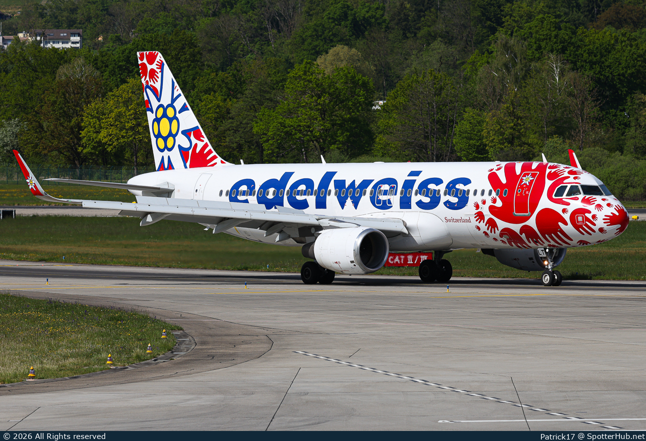 Photo of HB-JLT - Airbus A320-214 operated by Edelweiss Air