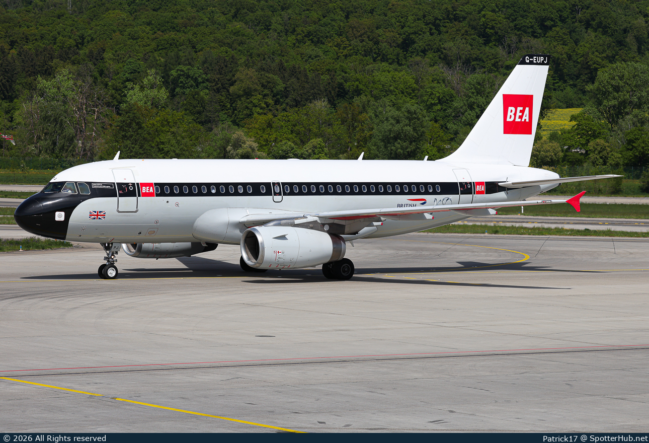Photo of G-EUPJ - Airbus A319-131 operated by British Airways