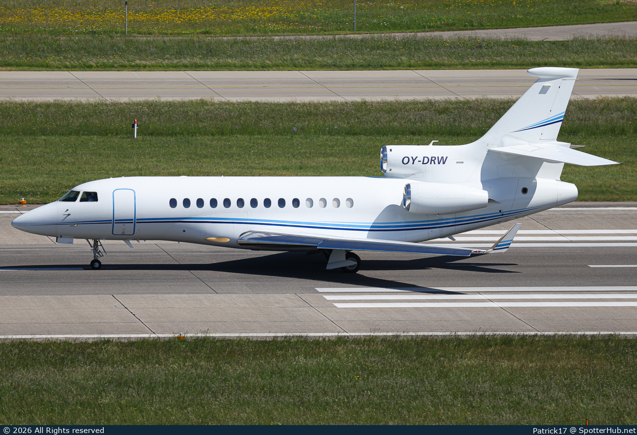 Photo of OY-DRW - Dassault Falcon 7X operated by Air Alsie