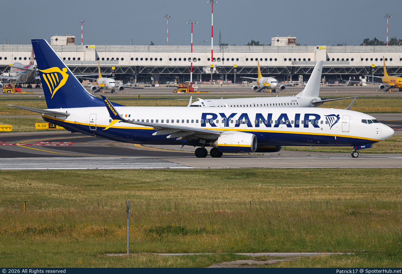 Photo of EI-DWG - Boeing 737-8AS operated by Ryanair