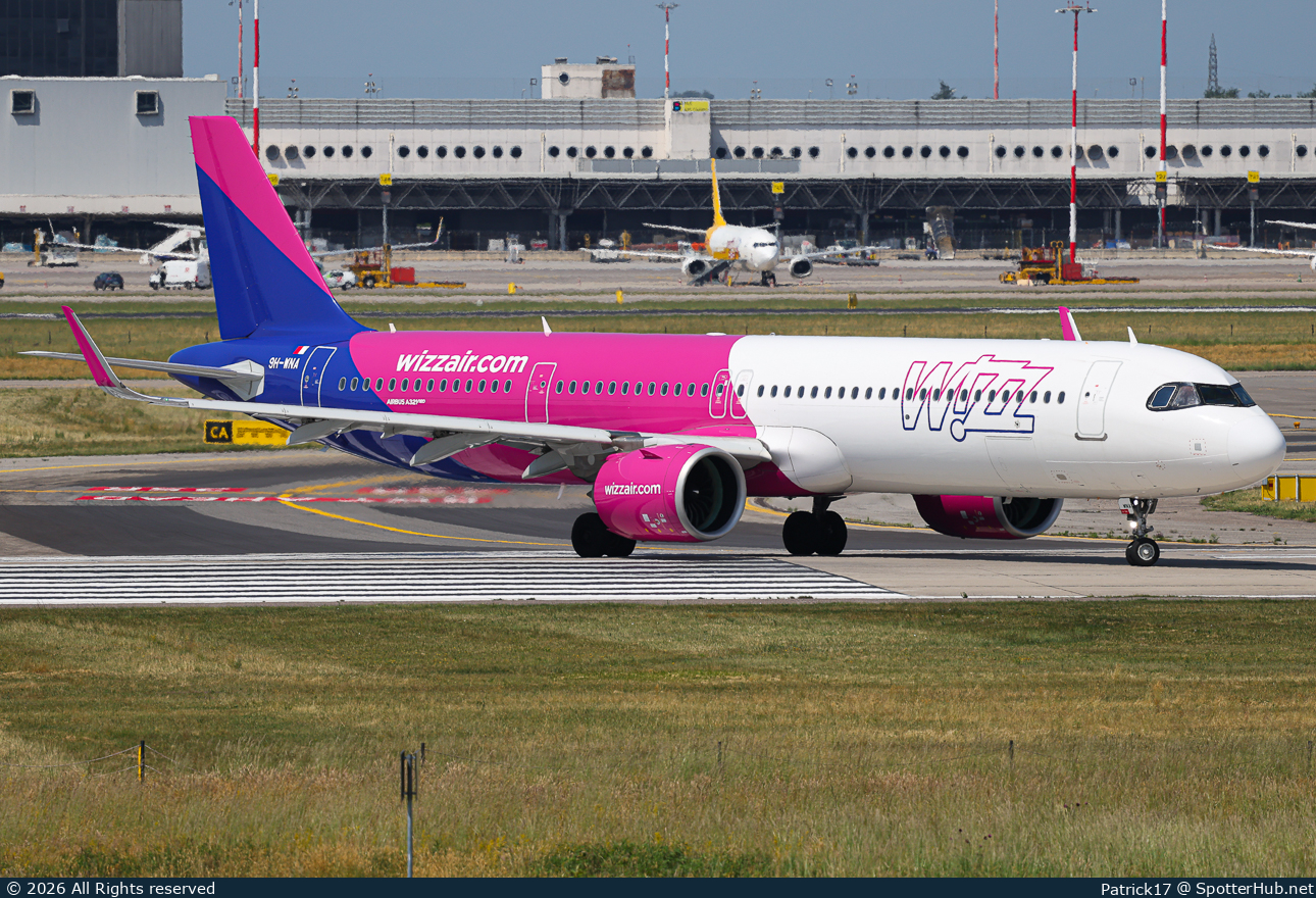 Photo of 9H-WNA - Airbus A321-271NX operated by Wizz Air Malta