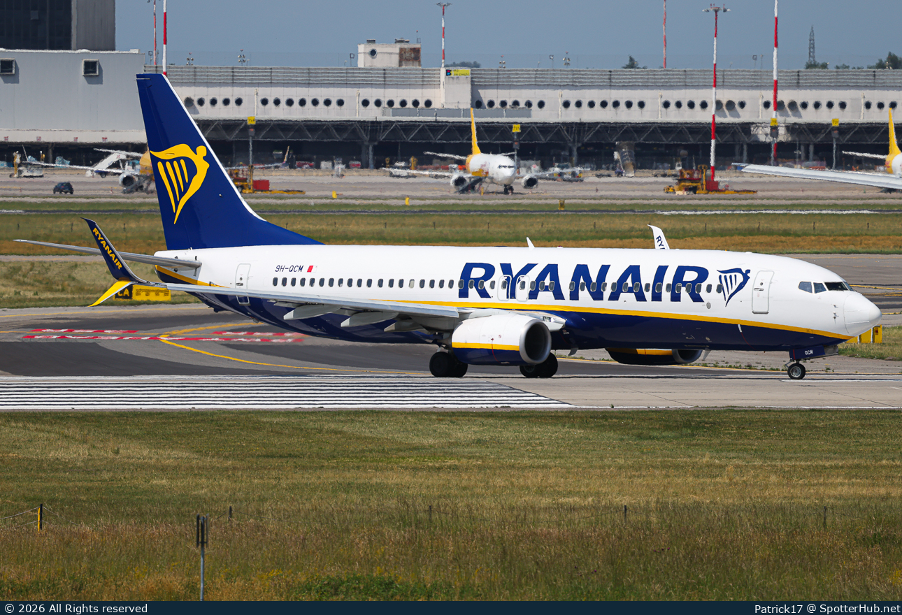 Photo of 9H-QCM - Boeing 737-8AS operated by Ryanair (opb Malta Air)
