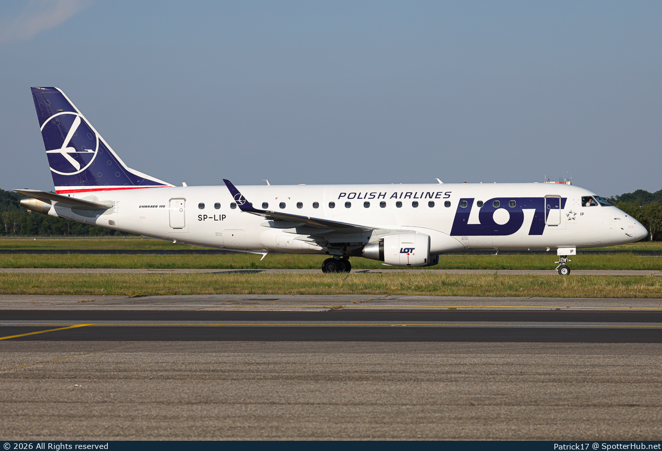 Photo of SP-LIP - Embraer ERJ-175STD operated by LOT Polish Airlines