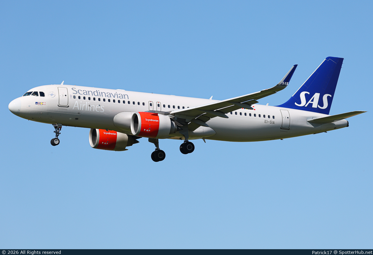 Photo of EI-SIA - Airbus A320-251N operated by SAS Connect