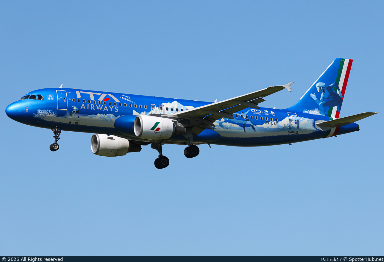 Photo of EI-DSY - Airbus A320-216 operated by ITA Airways