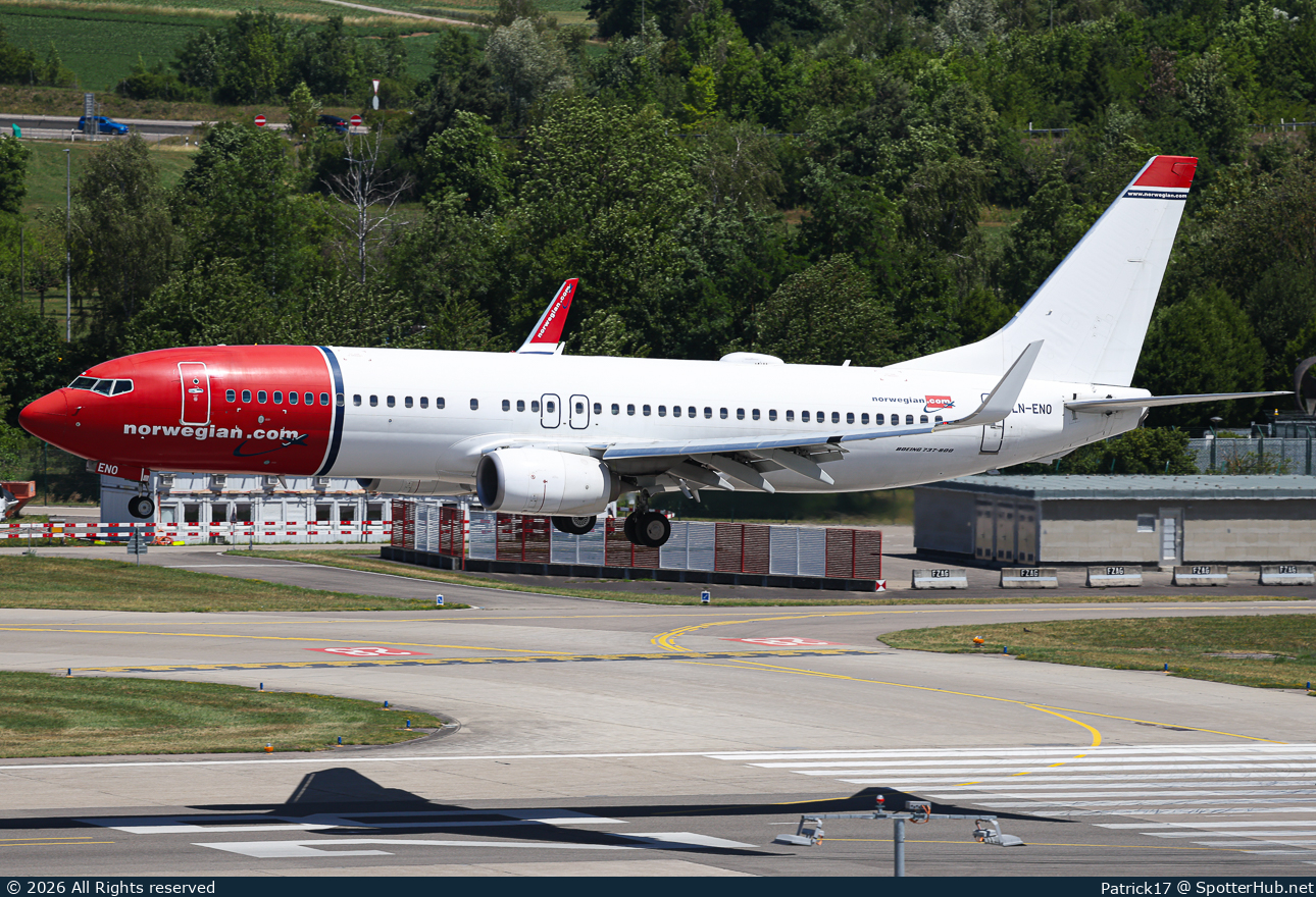 Photo of LN-ENO - Boeing 737-8JP operated by Norwegian Air Shuttle