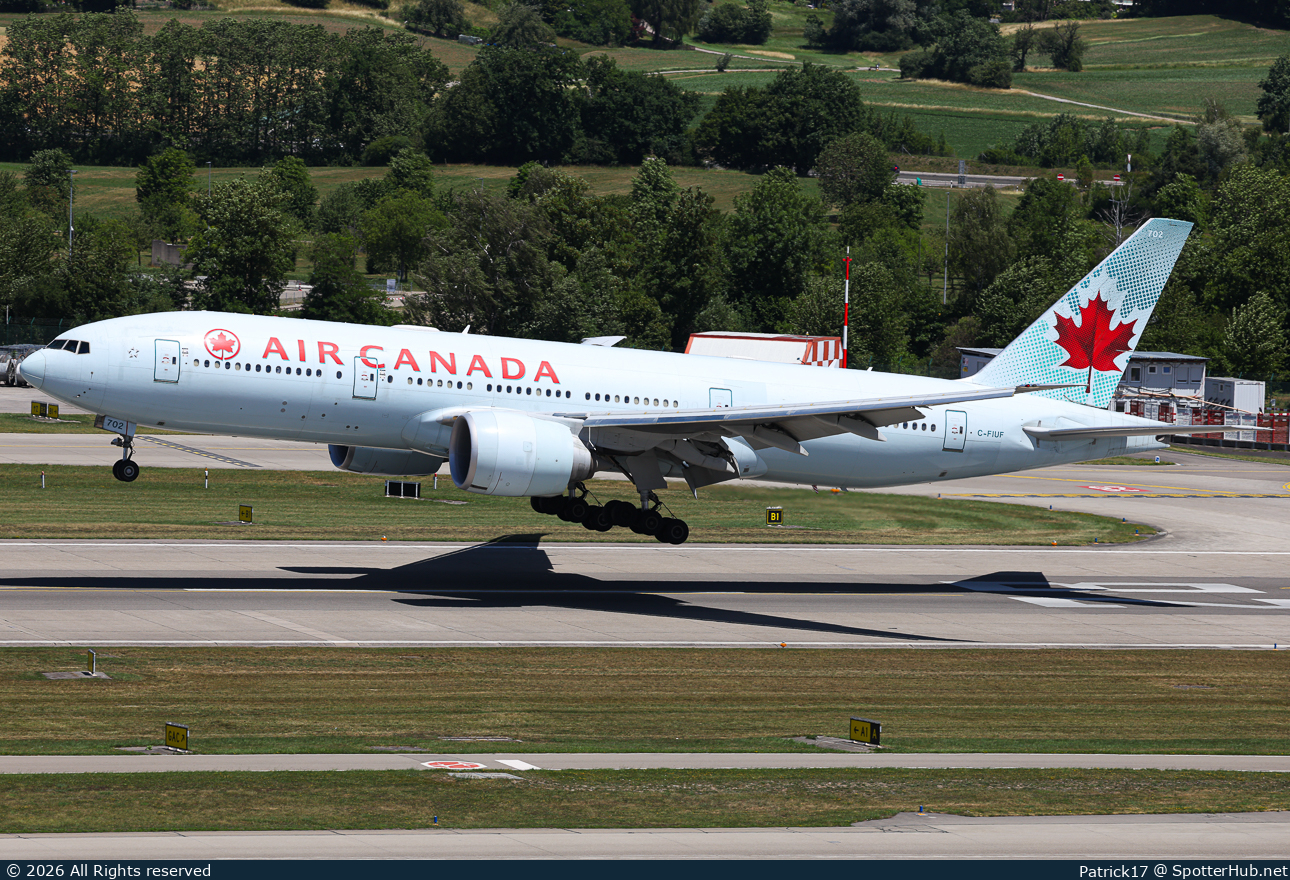 Photo of C-FIUF - Boeing 777-233(LR) operated by Air Canada