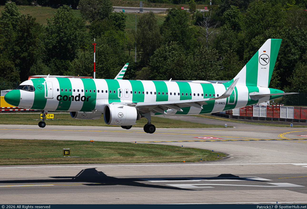 Photo of D-ANCL - Airbus A320-271N operated by Condor