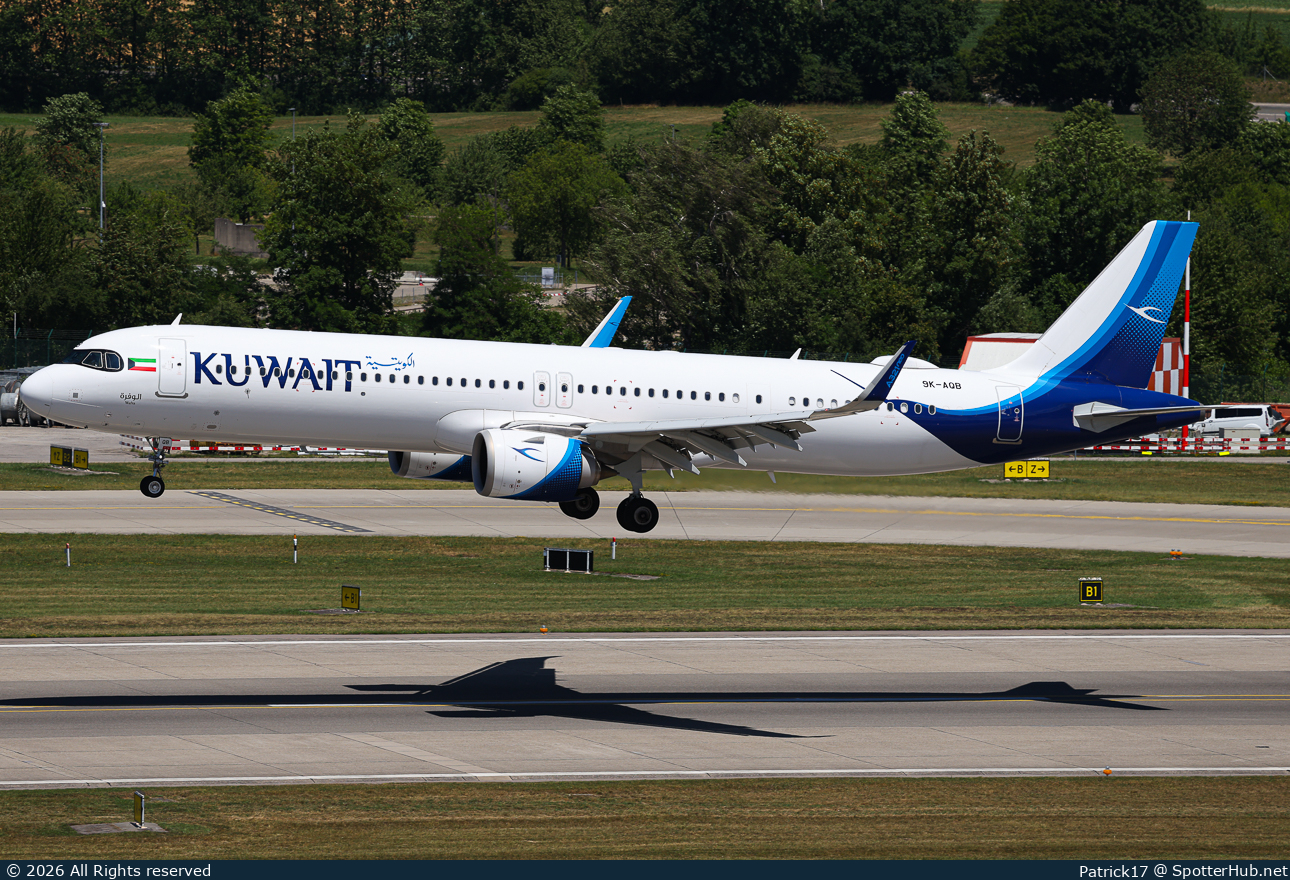 Photo of 9K-AQB - Airbus A321-251NX operated by Kuwait Airways