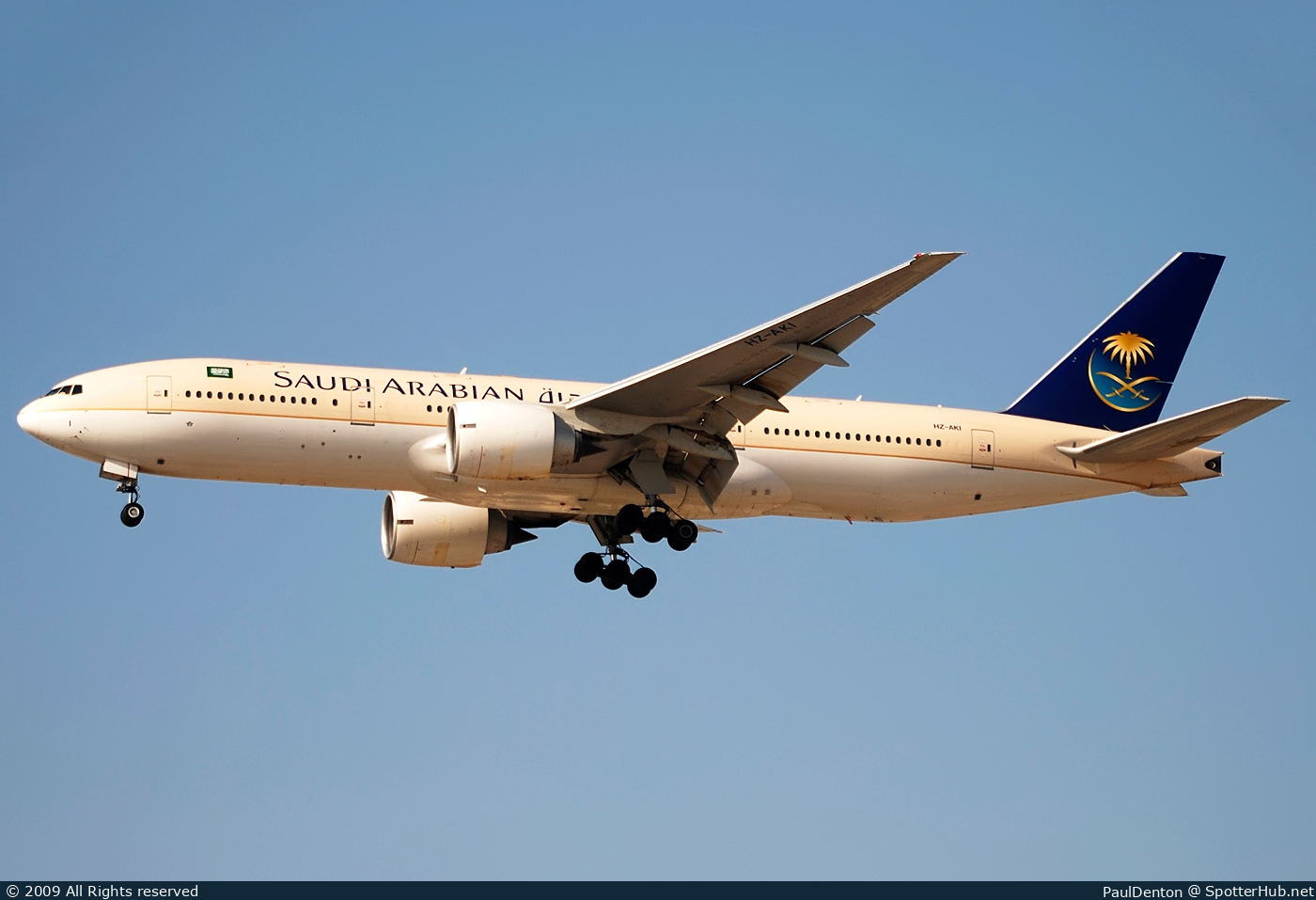 Photo of HZ-AKI - Boeing 777-268(ER) operated by Saudi Arabian Airlines