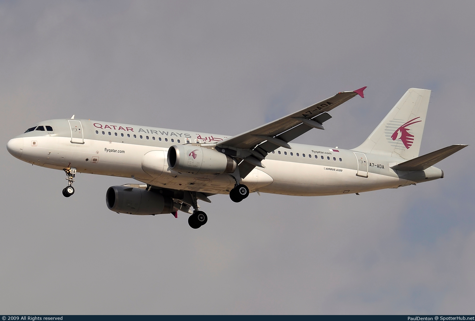 Photo of A7-ADA - Airbus A320-232 operated by Qatar Airways