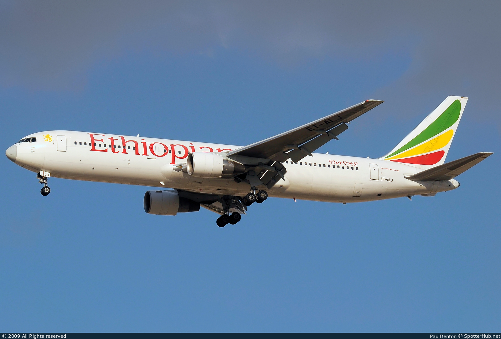 Photo of ET-ALJ - Boeing 767-360(ER) operated by Ethiopian Airlines