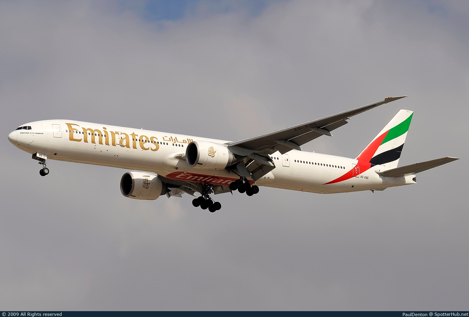 Photo of A6-EBE - Boeing 777-36N(ER) operated by Emirates