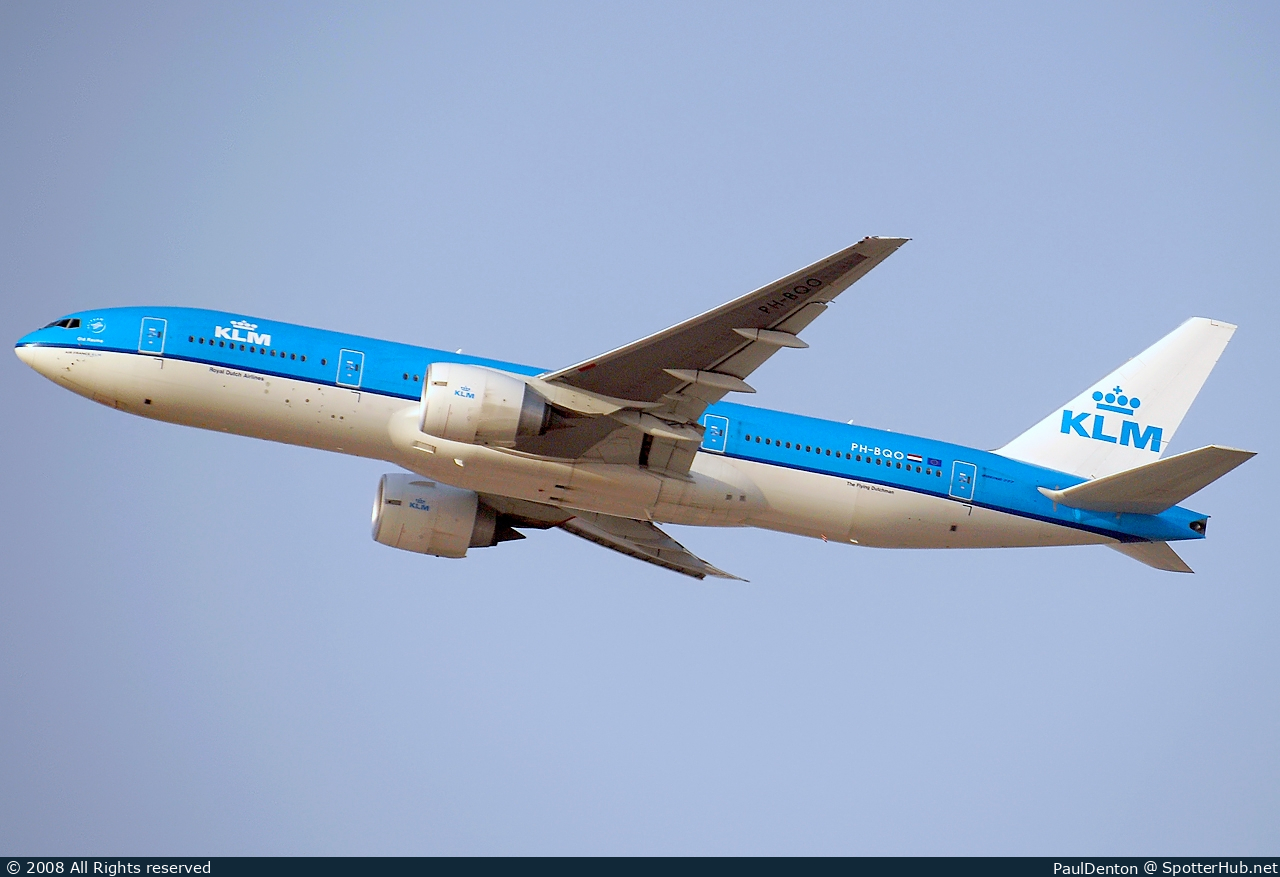 Photo of PH-BQO - Boeing 777-206(ER) operated by KLM Royal Dutch Airlines