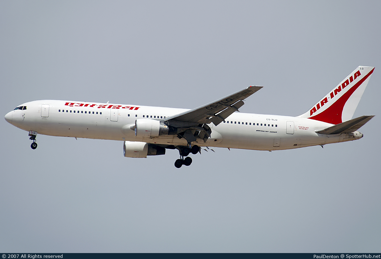 Photo of CS-TLQ - Boeing 767-3Y0(ER) operated by Air India (opb EuroAtlantic Airways)